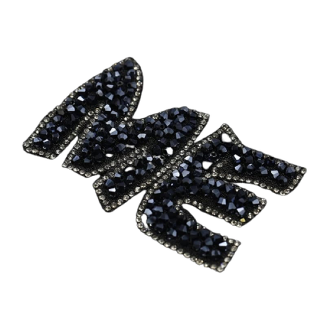 Black Iron Letters Clothing, Rhinestone Letters Clothing