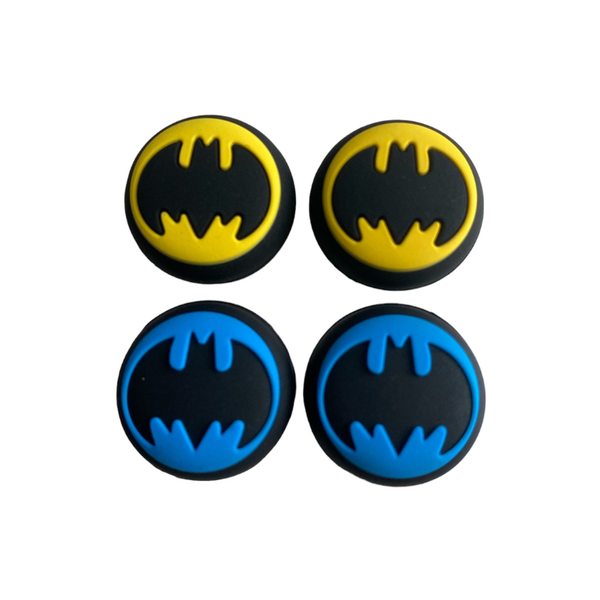 4 Pieces Batman Themed Silicone Analog Thumb Grip Stick Cover for PS/Xbox