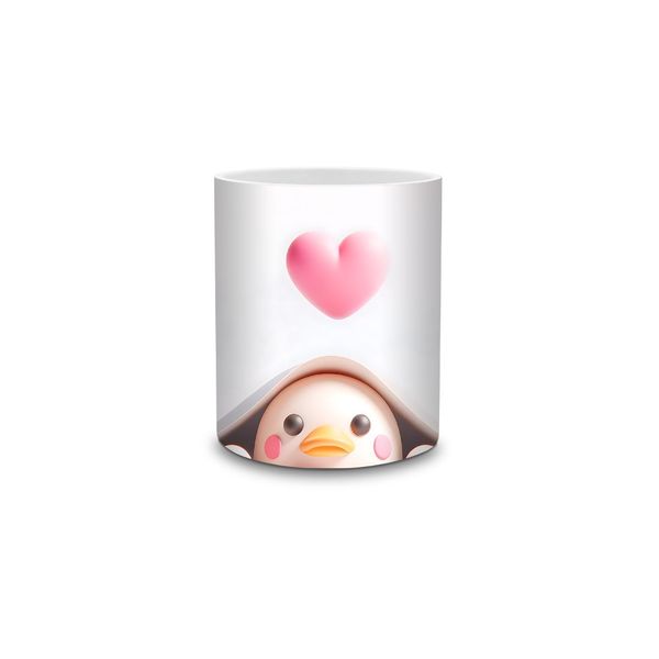 Baby Duck Peek-a-Boo Mug