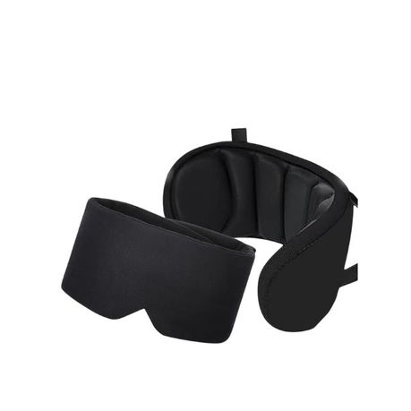 Travel Neck Pillow & Eye Mask - 360 Head Support Image