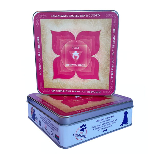 Root Chakra - 272 Random Cut Pieces Puzzle - Chakra Series