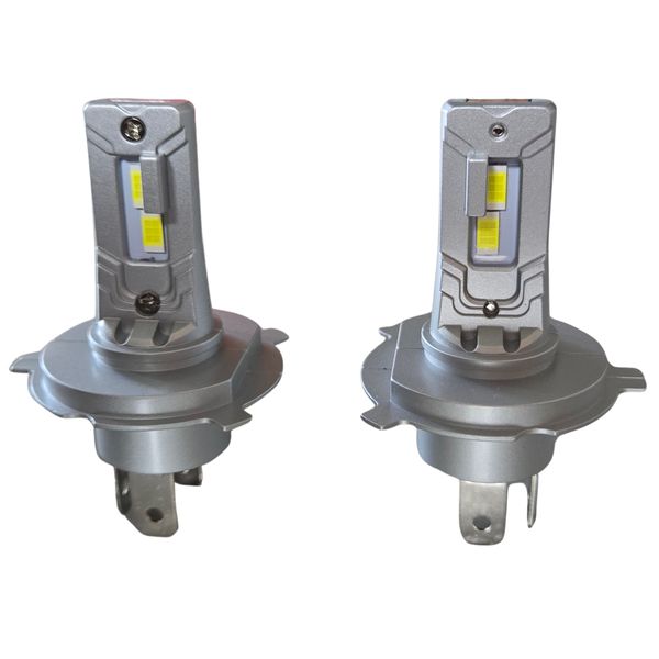 H4 LED Bulb Upgrade - Instant Upgrade to LED - Plug and Play - 12V/32W