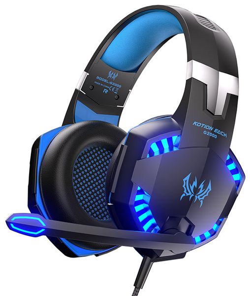G2000 Gaming Headset, Bass Surround Gaming Headphones with Noise Cancelling