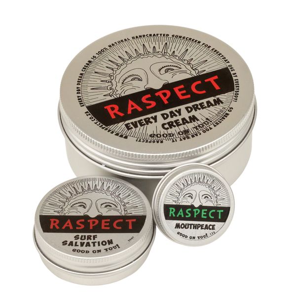 Raspect Set - Surf Salvation, Mouthpiece lip balm &amp; Everyday Dream Cream