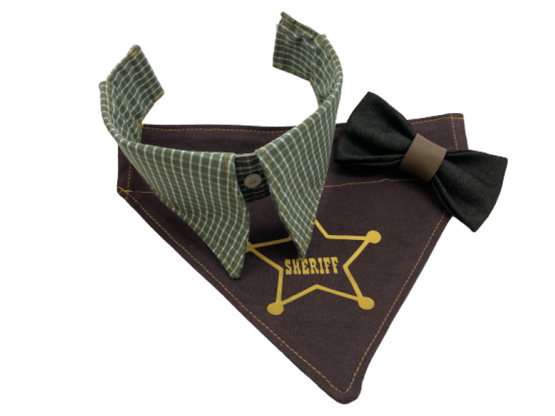 Sherrif accessories - Pet collar