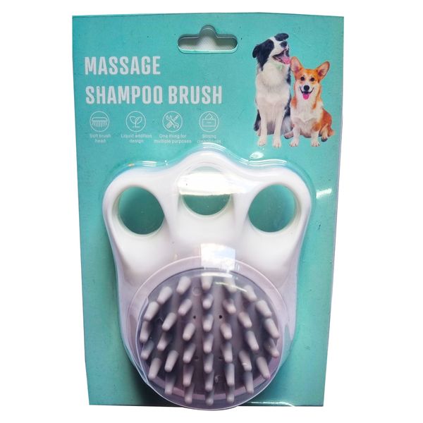 Massage Shampoo Brush Pet Shower Brush
