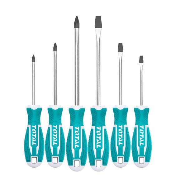 Total Tools - Screwdriver Set 6Pcs