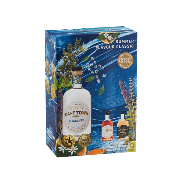 Cape Town Gin Classic Dry Gin Gift Pack