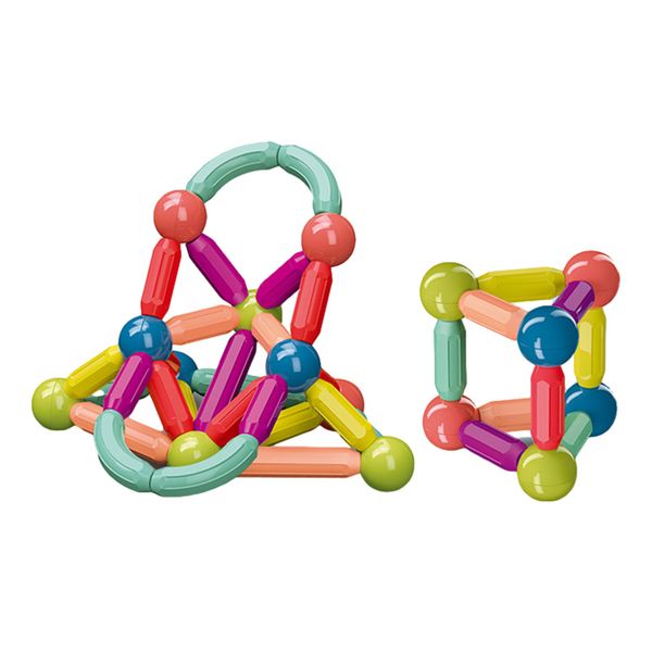 Magnetic Toy 36 Piece Sticks Balls Building Block Construction Set