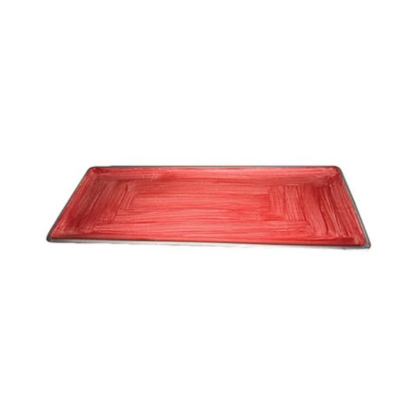 Fortis Red Buffet Tray 49cm 1 Pcs