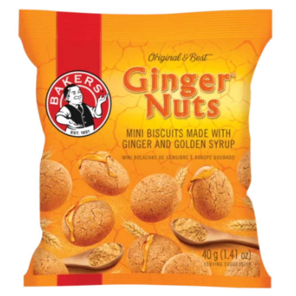Mini Ginger Nuts 40g Set Of 24 Shop Today Get It Tomorrow