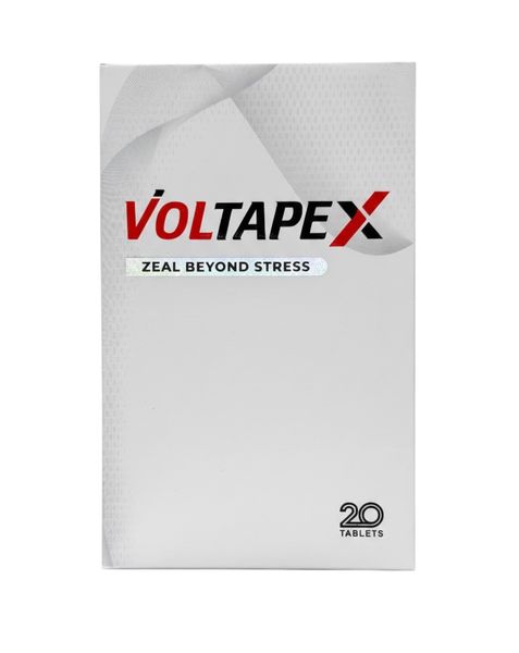 VoltapeX Men's Energy, Vitality &amp; Stress Support Supplement - 20 Tablets