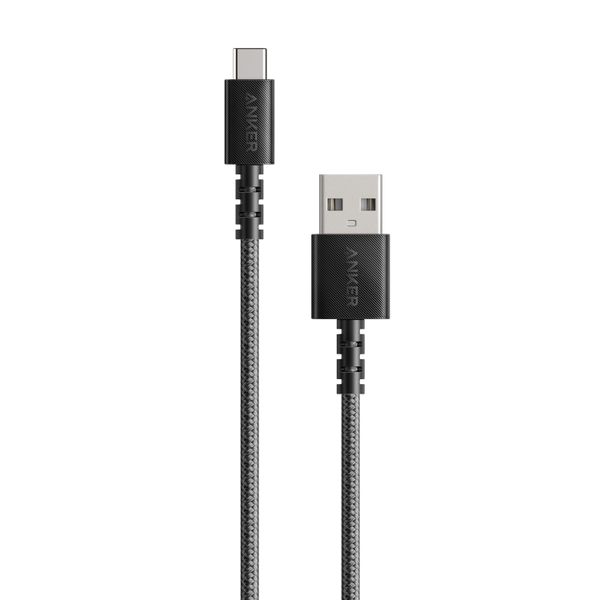 Anker PowerLine Select+ USB-C to USB-A Cable 0.9m Black