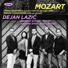 Mozart: Piano Quartets in G Minor, K478 &amp; E Flat Major, K493/... (CD / Album)