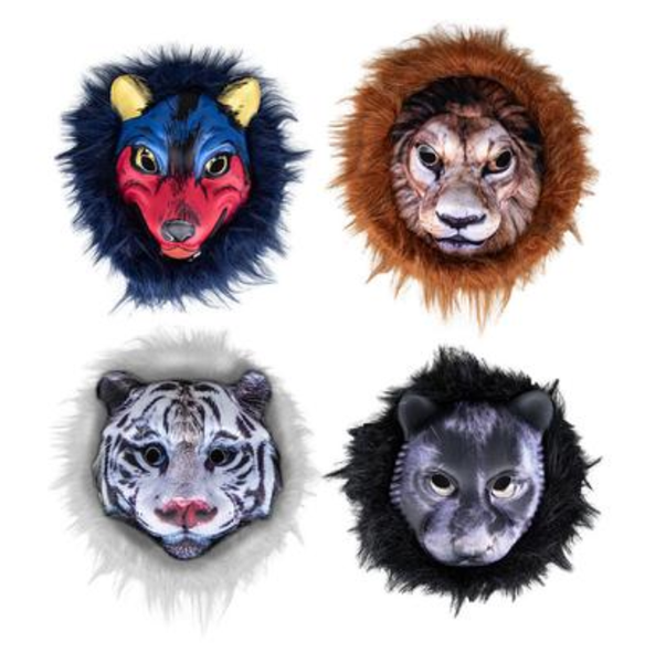 Dress Up Animal Mask x 4