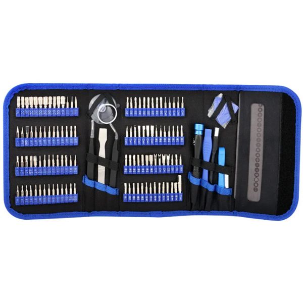 128 Piece Precision Screwdriver Set for Cellphone, PC, Tablet, Hobby Repair