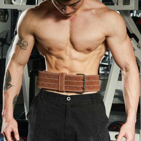 EADEN 4 Inch Leather Weight Lifting Belt