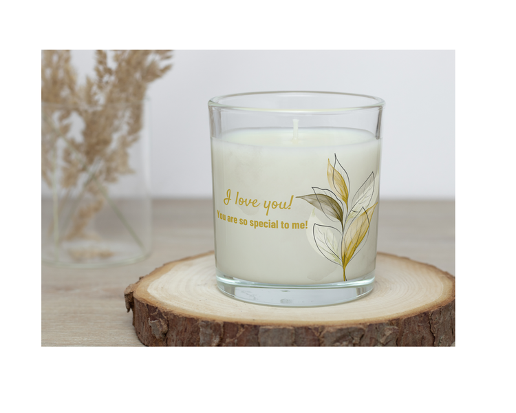 Senti Handmade Soy Candle - You Are So Special To Me - Vanilla 300 ml