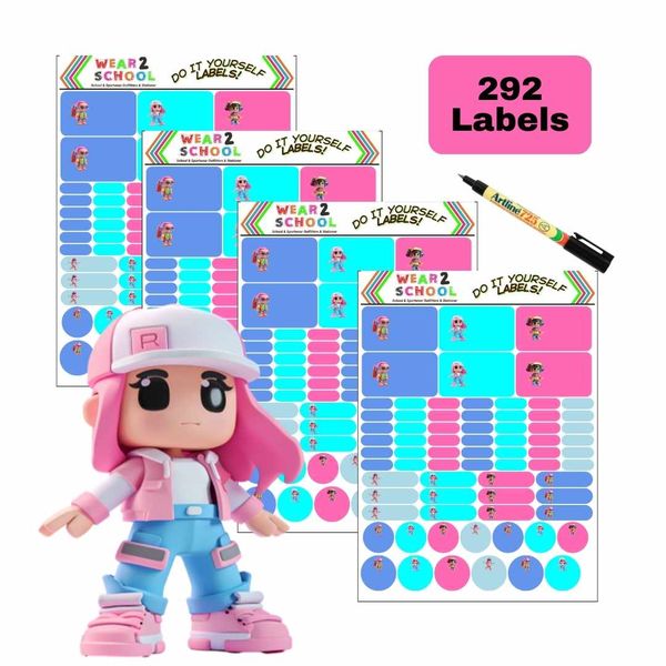 Robo Girl DIY marking labels waterproof