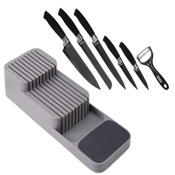 Zepter Knife Set With Knife Organiser Combo