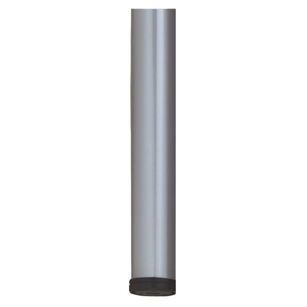 Roco Worktop Leg Satin Chrome 710x60mm