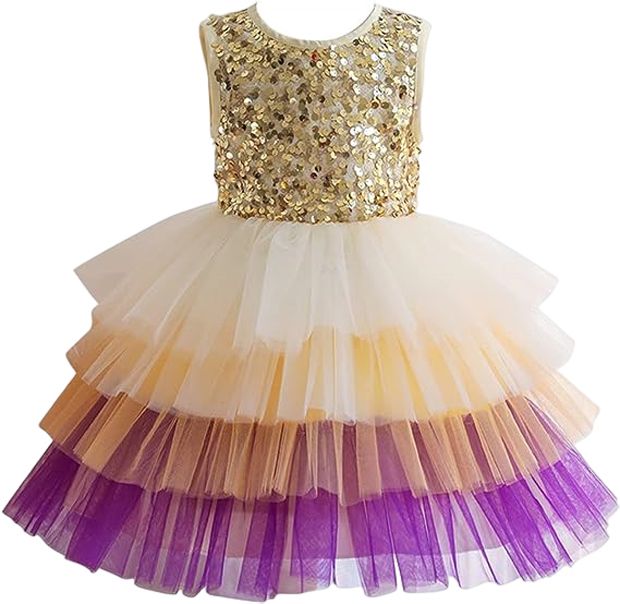 Gold Sparkle Party Dress Shop Today. Get it Tomorrow!