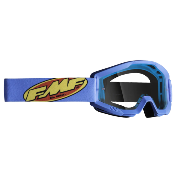 FMF PowerCore White Clear Goggle