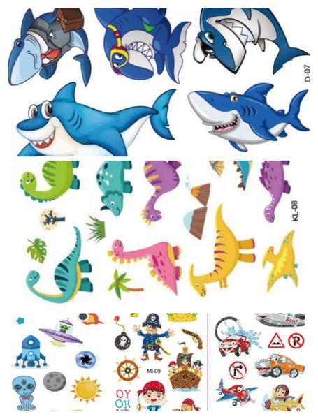Kids Tattoos Mixed Pack - Boys Rule