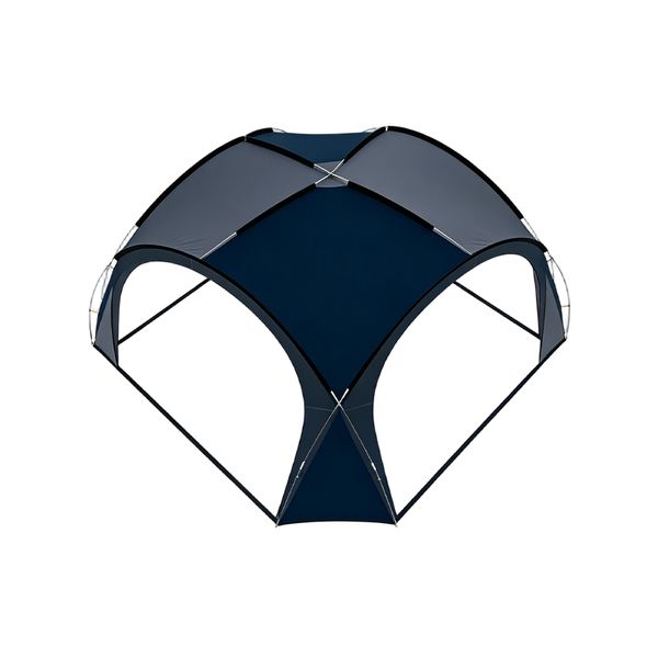 Wonray 2-in-1 Dome Canopy Tent 420x420cm Outdoor Sun Shelter