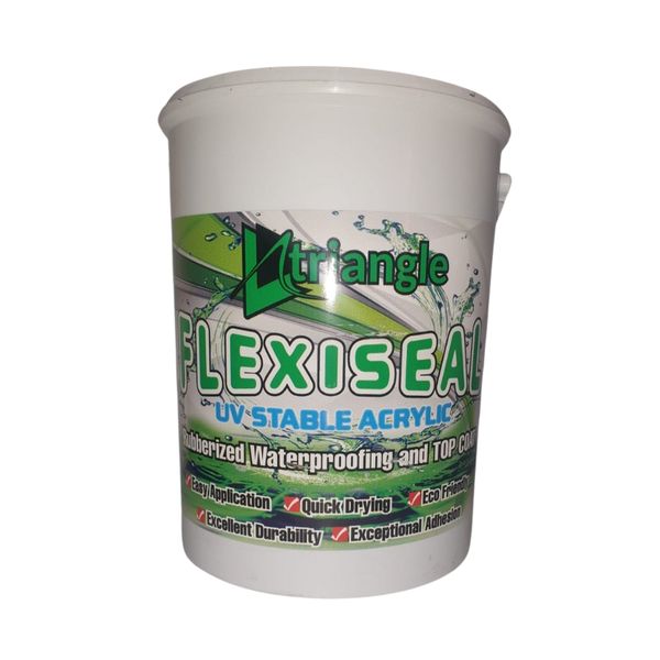 Triangle FlexiSeal - 5L UV Stable Acrylic Rubberized Waterproofing &amp; Topcoat