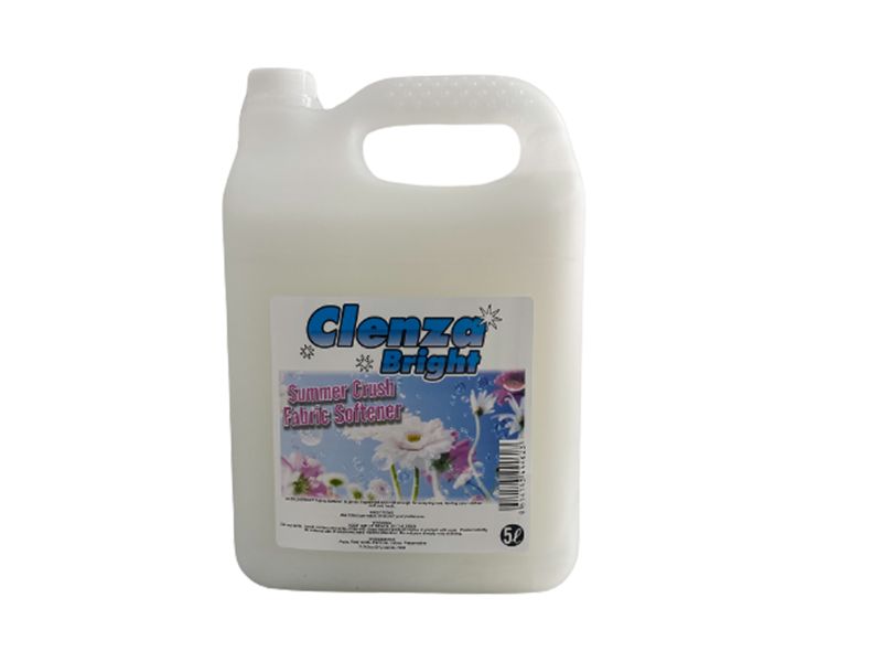 Clenza Bright Fabric Softner Summer Crush 5Lt