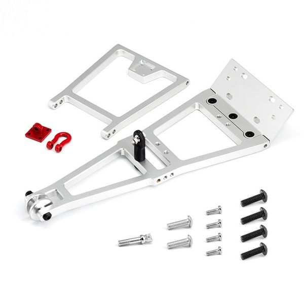 Rc Car Upgrade Rc Winch Kit for 1/10 Trx4 Scx10 Rc Car Silver