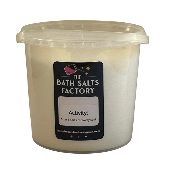 The Bath Salts Factory Activity Bath Salts 1kg - After Sports Recovery Soak