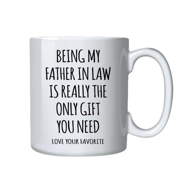 Father-in-Law Coffee Mug - Gift Idea for Birthday