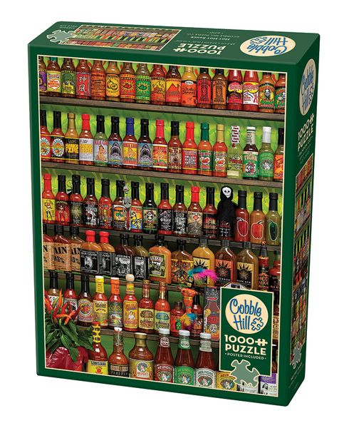 Cobble Hill Hot Hot Sauce 1000 Piece Puzzle