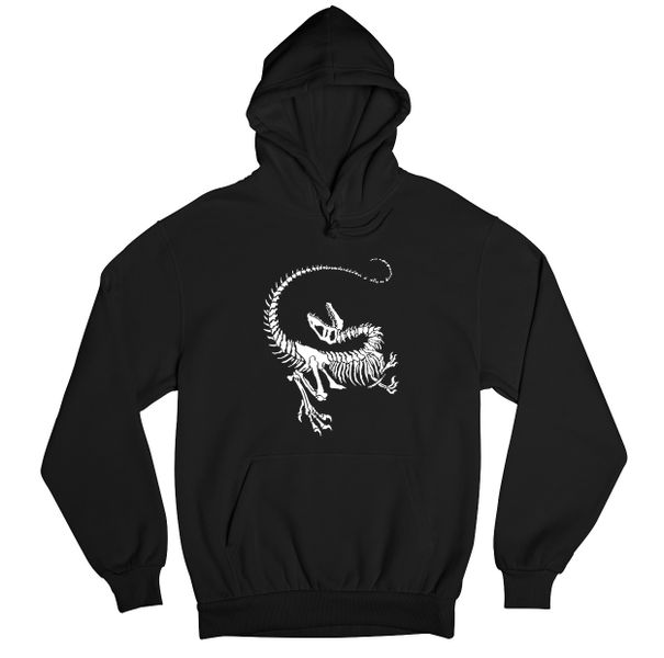 JuiceBubble Dinosaur Skeleton Ladies Hoodie
