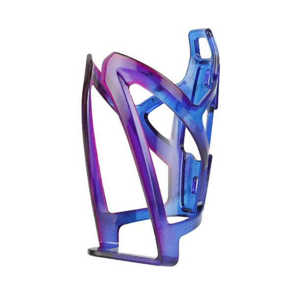 Blue Purple Gradient Bicycle Water Bottle Cage for Mountain &amp; Road Cycling