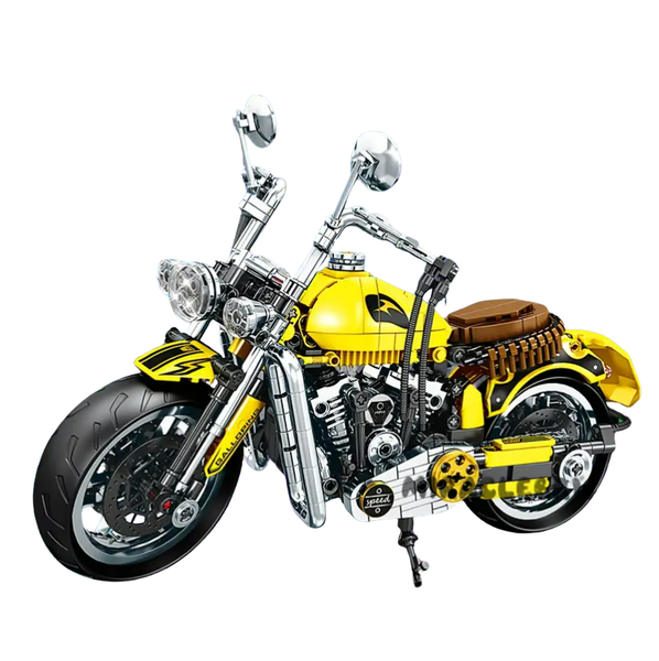 Vinatge Technic Motor cycle 1000 Pieces
