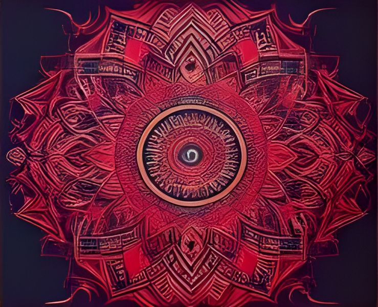 RootedArt Canvas Wall Art Home Decor - Spiritual and Grounding