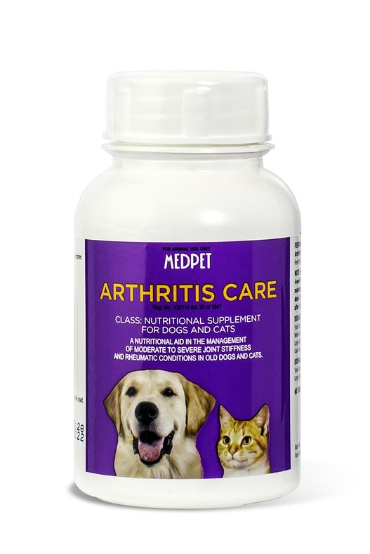 Medpet Arthritis Care Nutritional Supplement For Dogs & Cats 60