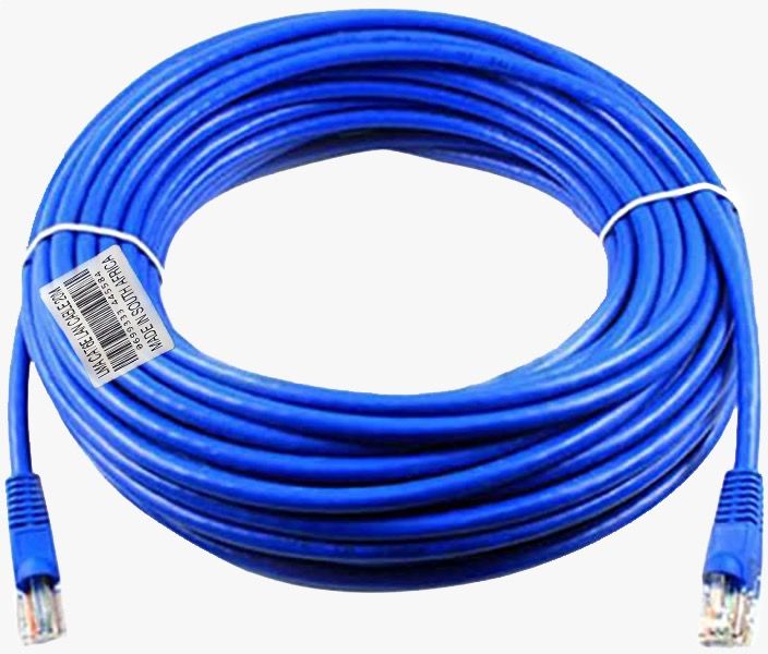 Cat 6e Network Cable - Patented High Speed Ethernet Cable - 20M Blue