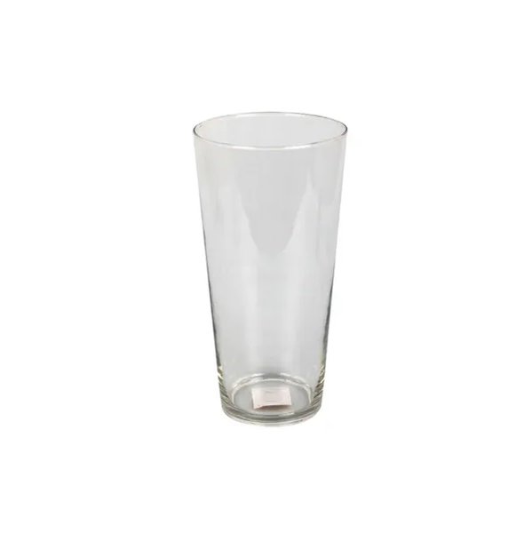 Kitro Elegant Tapered Glass Vase - 30cm