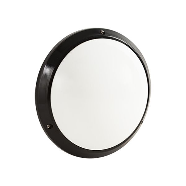 Radiant - Polycarbonate Round Bulkhead Black