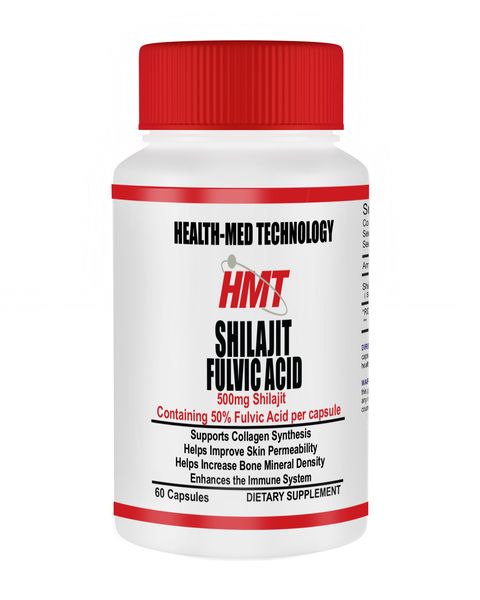 HMT Shilajit 500mg (50% Fulvic Acid) 60's