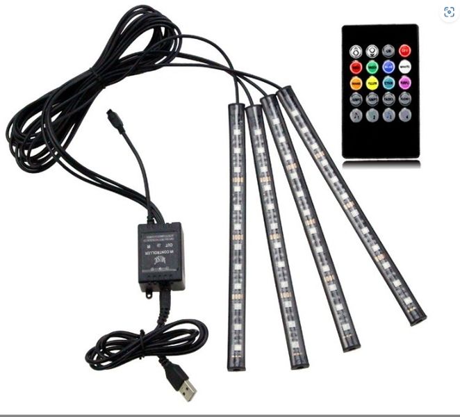 LED Strip Lights 3 Pre-Cut, LED Light Strip Flexible Color Changing
