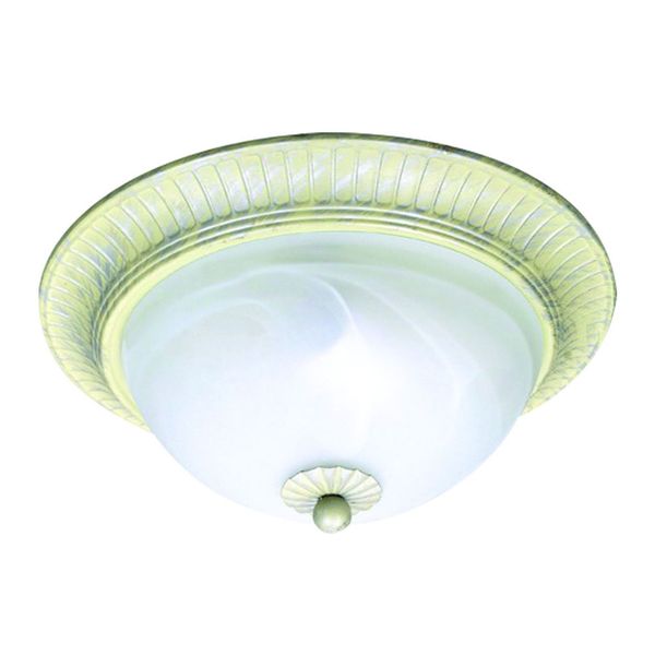 ACDC - 230VAC, 3xE27, METAL BODY &amp; GLASS COVER, CEILING MOUNT