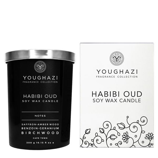 Habibi Oud Soy Wax Candle 300g