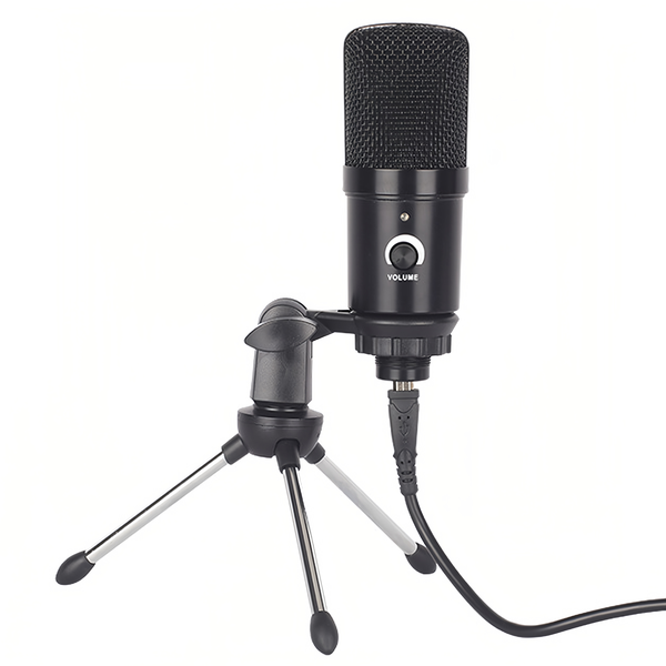 USB Microphone Mini Streaming Mic Singing Recording Game PC Laptop Desktop