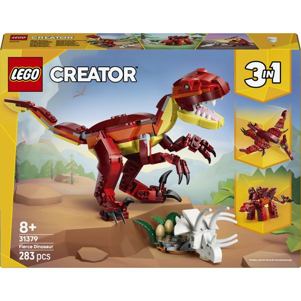 LEGO® Creator 3 in 1 Fierce Dinosaur Toy 31379