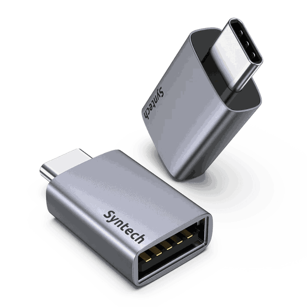 Syntech - USB to USB C Adapter (2 Pack)